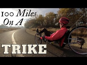 Riding One-Hundred Miles on a Recumbent Trike vs a Road Bike: First Century Ride on the ICE VTX