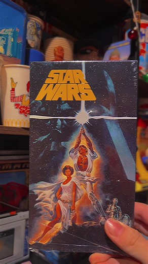 Nostalgic STAR WARS Movie VHS Collection
