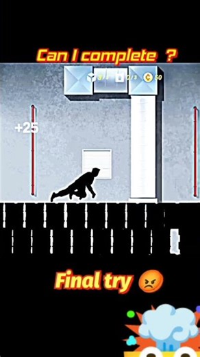 “99% players fail this level 😱”#androidgames #vector #gaming