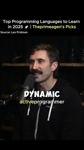Top Programming Languages to Learn in 2025 |The Primeagen’s Picks! #codinghub #smartphone #icodetips