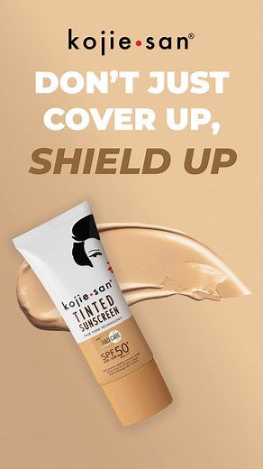 Tone-adapting, skin-protecting, everyday perfecting. Kojie.san Tinted Sunscreen gives natural coverage while shielding your skin from both UV and blue light. Shop yours online: https://tinyurl.com/KSTintedSunscreenShopee https://tinyurl.com/KSTintedSunscreenLazada #KojiesanPH | Kojie.san