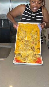 Budget-friendly sheet pan nachos that the whole family loved!