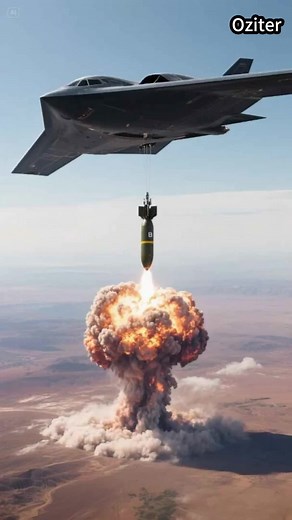 美国B2轰炸机致命钻地弹揭秘