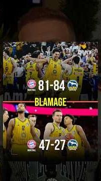 Alba Berlin's 20-point mega-comeback against Bayern 😳 #bbl