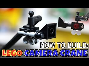 How to Build a LEGO Camera Crane - LEGO Tutorial