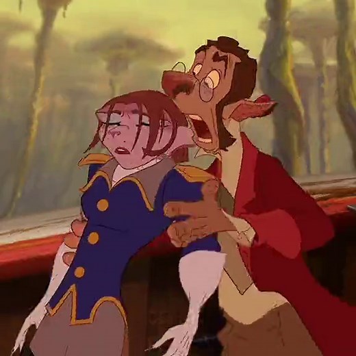 Captain Amelia and Dr. Doppler: A Treasure Planet Ending