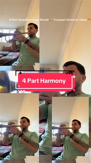 Amazing grace today - more Hymns to come #trumpet #LearnTrumpet #MultiPartHarmony