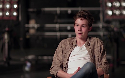 【Levi Miller】A Wrinkle in Time On-set visit with Levi Miller"Calvin"