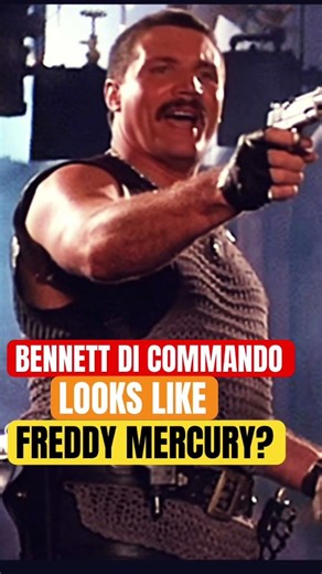 Freddy Mercury o Bennett di Commando #theronxofficial #movieclips #aivideo