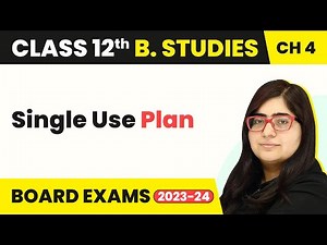Single Use Plan - Planning | Class 12 Business Studies Chapter 4
