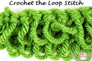 How to Crochet Loop Stitch to Add texture & Dimension In Projects