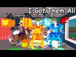 I Got The RAREST Headless Horsemen In Roblox Steal A Brainrot...