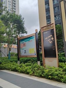 [Hot Item] Bulletin Board Sign, Floor Plan Sign