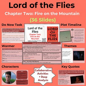Lord of the Flies Chapter 2 PowerPoint (PPT) Summary and Analysis