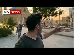 Sky News bureau destroyed in Beirut blast