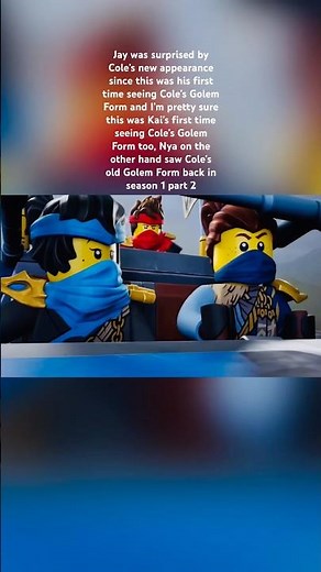 Cole reunites with Jay, Nya, & Kai #ninjago #legoninjago #ninjagodragonsrising #dragonsrising