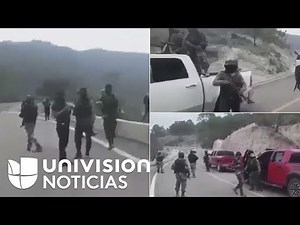 Video of alleged Jalisco Cartel members armed on the highway is being investigated.