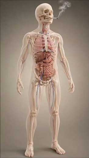 What Happens Inside Your Body When You Smoke a Cigarette? 🚬😳