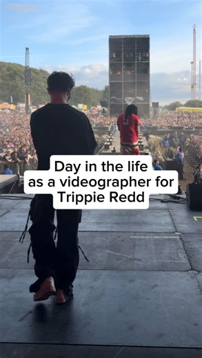 Cam Videos on Instagram: "Day in the life with Trippie Redd #viral #trippieredd #tour"