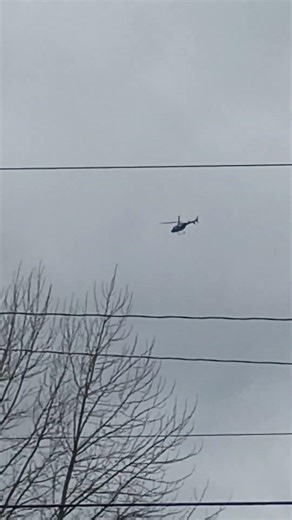 same helicopter flying by again, sus, right before a job interview
