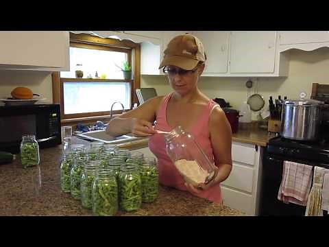 How to Can Green Beans. Our FIRST Canning Goal REACHED!!!