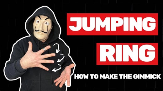 32K views · 538 reactions | JUMPING RING TRICK 彩 HOW TO MAKE THE GIMMICK #magican #tricks #tutorial #rings #us #videoviral | The Mask Magic Tricks | Facebook