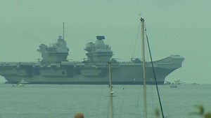 31K views · 931 reactions | Welcome to Portsmouth Big Liz! HMS Queen Elizabeth is the largest ship the navy has ever built but she won't be fully operational until 2023. | BBC Breakfast | Facebook