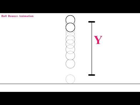How to animate a ball drop