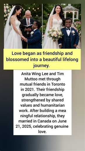 From Friendship to Forever: Anita Wing Lee and Tim Muttoo’s Beautiful Love Story #shorts
