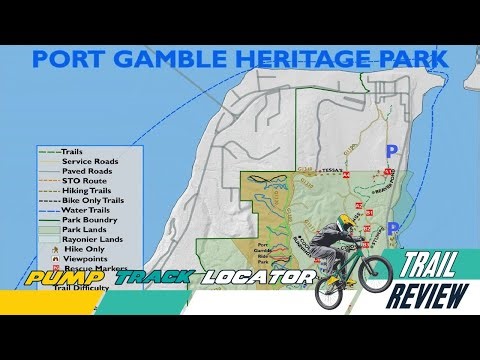Best MTB Trails in Washington? Port Gamble Delivers! Trails and Skills park (Overview)