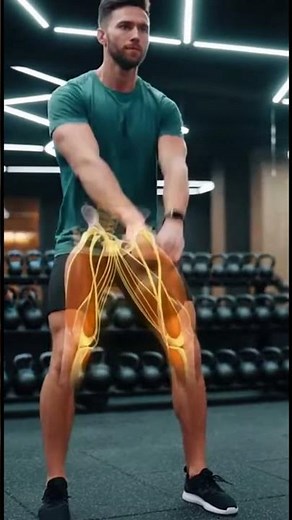 Kettlebell Swing Anatomy Animation: Glutes, Hamstrings & Core Activation