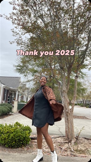 2025 was one of the hardest years of my life—but God. I started the year jobless, facing eviction, and had my car repossessed… yet I got it back without a job, my rent was paid, my household was fed, and God carried me through serious stress-related health concerns. Through it all, He showed me His grace, mercy, favor, and love—especially through community. And on the flip side, I grew. I created my first workbook, stepped into digital marketing, spent time with family, and moved into a bigger, 