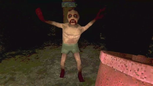 全网首发！跟这秃子势不两立！类笼子的生存恐怖游戏！黑玩怕怕《Holey》Demo版双人联机全流程实况解说