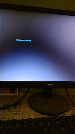 Cable Not Connected Solution