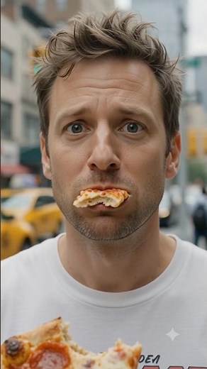 Homeless Guy Says the Weirdest Thing 😂🍕 #funny #newyork #shorts