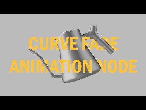 KeyShot: Curve Fade Animation Node TUTORIAL