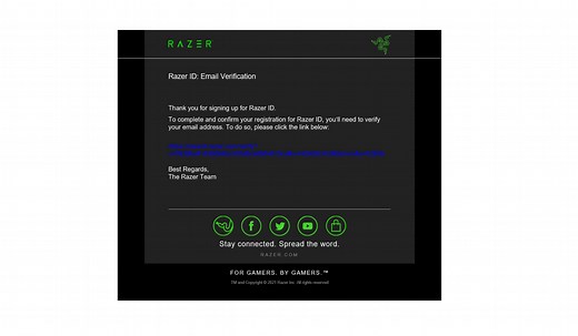 How to create a Razer Synapse 3 account