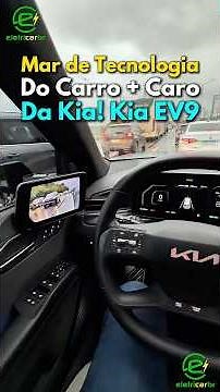 Kia's most expensive car, the EV9, boasts a wealth of technology.