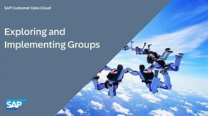 Exploring and Implementing Groups in SAP Customer Data Cloud