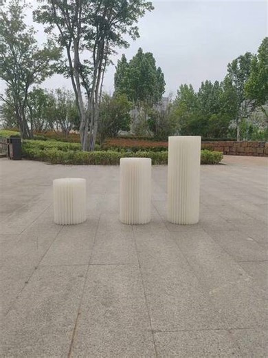 3pcs Reinforced Cylindrical Columns, Durable, Cost-Effective, Suitable For Wedding Decoration, DIY Sewing, Party Supplies, Curtains, Backdrops, Etc. Each Column Can Support Up To 40kg | SHEIN