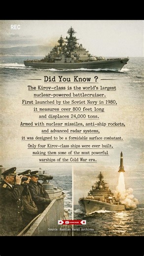 Russian Nuclear Battlecruiser Kirov-class | Most Insane sea-based - war machines ever built