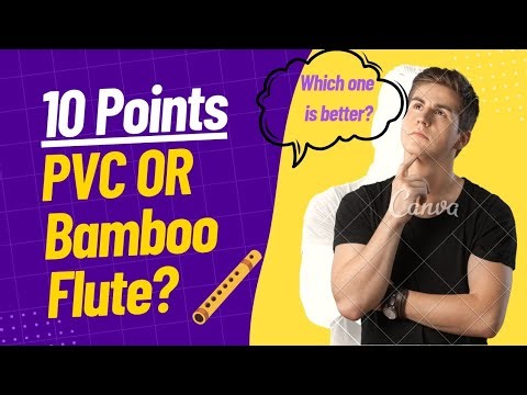 PVC Vs Bamboo Flute 🪈|| 10 Points Comparison ⚖️ || Which one is better? 👍