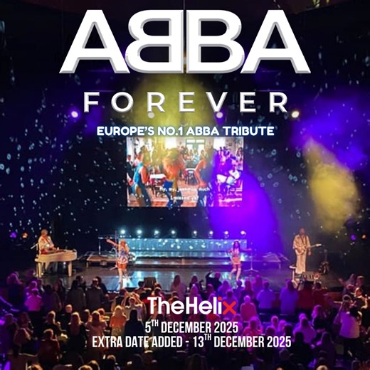 𝐄𝐗𝐓𝐑𝐀 𝐃𝐀𝐓𝐄 𝐀𝐃𝐃𝐄𝐃! 𝐀𝐁𝐁𝐀 𝐅𝐎𝐑𝐄𝐕𝐄𝐑 | 𝐓𝐡𝐞 𝐇𝐞𝐥𝐢𝐱, 𝐃𝐮𝐛𝐥𝐢𝐧 - 𝟓𝐭𝐡 & 𝟏𝟑𝐭𝐡 𝐃𝐞𝐜𝐞𝐦𝐛𝐞𝐫 𝟐𝟎𝟐𝟓 Due to phenomenal demand, an extra show date has been added for ABBA Forever at The Helix on 13th December 2025! This spectacular tribute to the Swedish supergroup brings all the glamour, energy and unforgettable hits to the stage for another incredible night. With dazzling vocals, live musicians and a party atmosphere that gets everyone dancing, it’s the ultima