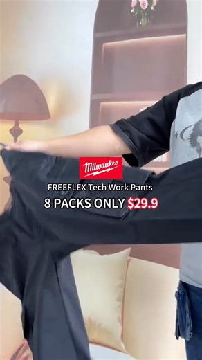 5.9K reactions · 431 shares | 8-PACK ONLY $29.9 - Men's FREEFLEX Tech Work Pants with 7 Pockets | Marvin Moss | Facebook