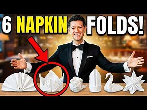 How To Fold Napkins - 6 Simple Ideas