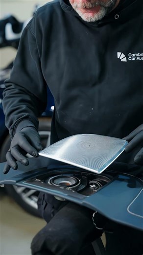 Mercedes S63 Audison Thesis Upgrade clean OEM-style installation