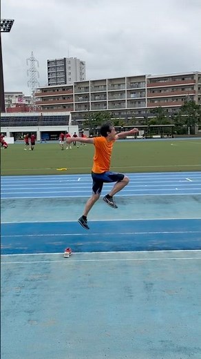 🎉20代後半の女性が自己ベスト更新！初めて12m突破しました！練習会＋動画添削を継続して取り組んだ結果です。三段跳びオンライン講座・動画添削受付中。#三段跳び #三段