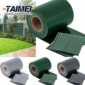 [Hot Item] High Quality Outdoor Garden PVC Fencing Privacy PVC Strip Tarpaulin Screen Fence Roll PVC Strip Fence