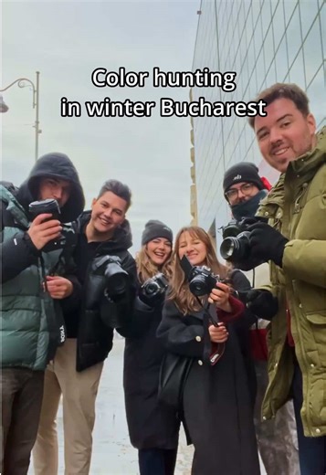 Who said winter was boring? Proof that Bucharest isn’t just grey in the winter. Found every shade of the rainbow with the best crew. Part 2 is already mandatory! @bogdan @Bogdan Isbășoiu @Andreea Raveica @Clara @Elisei Dura