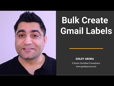 Create Gmail Labels in bulk with Labels Manager for Gmail